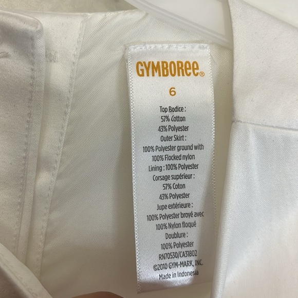 Gymboree Size 6 Merry Occasions Black White Red Bow Polka Dot Dress Holiday - Picture 6 of 7